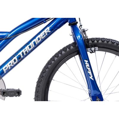 4. Huffy HX PRO 20" Aluminium-BMX-Rad, schwarz und blau (53000W)