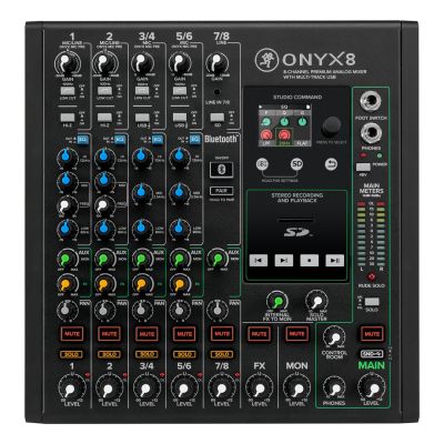 5. Mackie Onyx 8 – Analogmixer mit USB