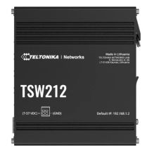 Teltonika TSW212 Managed L2 Gigabit Ethernet (10/100/1000) Schwarz