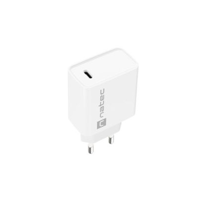 2. NATEC RIBERA USB-C 20W POWER DELIVERY WEISSES LADEGERÄT NUC-2059