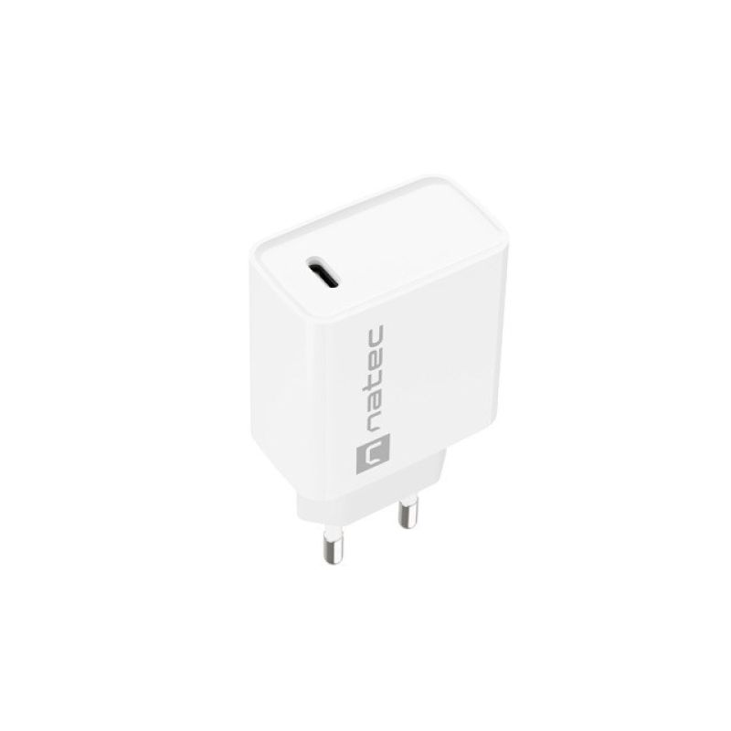 2. NATEC RIBERA USB-C 20W POWER DELIVERY WEISSES LADEGERÄT NUC-2059