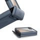 3. Tech-Protect Kevlar Aura MagSafe Hülle für Samsung Galaxy Z Flip 8 - Marineblau