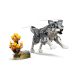 6. LEGO Creator 3-in-1 31393 – Waldtiere: Grauer Wolf