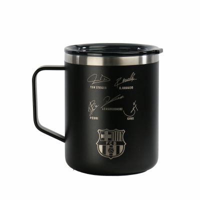 FC Barcelona Thermobecher mit Autogrammen 400 ml 972195