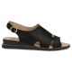 2. Schwarze Damen-Ledersandalen Filippo DS4470