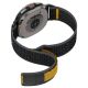 8. Spigen Athlex Air Strap für Samsung Galaxy Watch 40/44/46 mm - Schwarz und Gelb