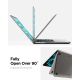 8. Spigen AirSkin Hülle für MacBook Air 13" 2023/2024/2025/2026 - Halbtransparent