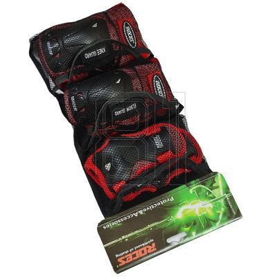 2. Roces Ventilated JR Protektoren 3er-Pack 301352 02