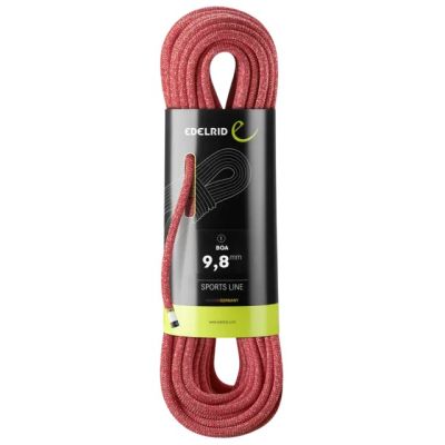 Edelrid 710790702000 Kletterseil Rot 70000 mm 9,8 mm Polyamid 1 Stück.