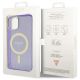 8. Guess GUHMP14MHCMCGU iPhone 14 Plus 6,7" lila/lila Hardcase Glitter Gold MagSafe