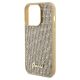 6. Guess Disco Metal Script Hülle für iPhone 14 Pro Max – Gold