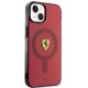 4. Ferrari FEHMP14SURKR iPhone 14 6.1" rot/rot Hardcase Translucent Magsafe