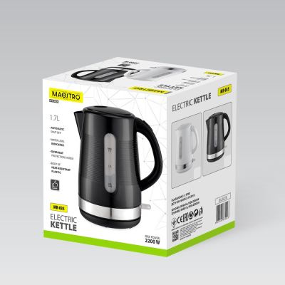 7. Wasserkocher MAESTRO 1,7 l MR-035-SCHWARZ