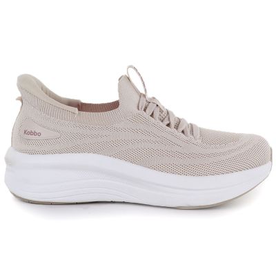 2. Beige Damen-Plateau-Sneaker Kobbo Vinceza 102421