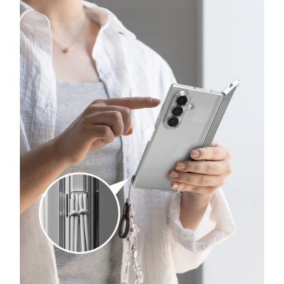 8. Ringke Fusion Hülle für Samsung Galaxy Z Fold 8 Ultra – Transparent