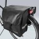 10. Wozinsky doppelte Fahrradtasche für den Gepäckträger, 28 l, schwarz (WBB34BK)