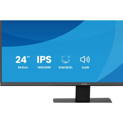 9. iiyama ProLite X2491HS-B1 Computermonitor 60,5 cm (23,8") 1920 x 1080 px Full HD LCD Schwarz
