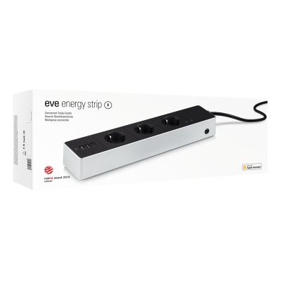 EVE Eve Energy Strip – intelligente Steckdosenleiste mit Dreifachsteckdose