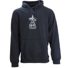 Vans Schwarzer Crazy Eddy 66 Loose Pullover Hoodie - VN000JE7BLK