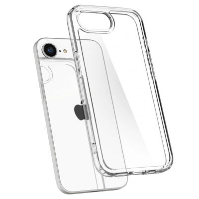 7. Spigen Ultra Hybrid Hülle für iPhone 16e / 17e - Transparent