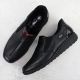 4. Damen-Lederschuhe mit Keilabsatz, schwarz, Rieker 47253-00