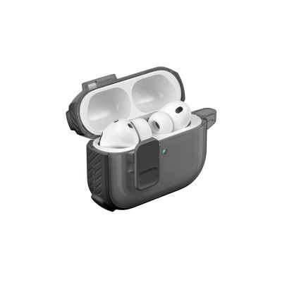 7. AmazingThing Titan Pro Mag Hülle, transparent, für AirPods Pro 3 - Schwarz