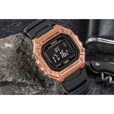 5. Herrenuhr CASIO W-218HM-5BVDF + Box