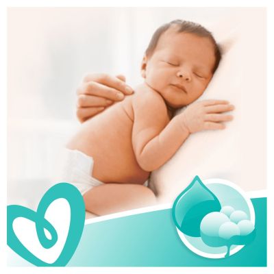 9. Pampers 81687213 Feuchttücher für Babys, 1200 Stück.