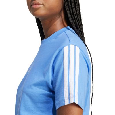 18. adidas Essentials 3-Streifen Baumwoll-T-Shirt W JV7361