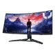 12. Lenovo Legion R34w-30 34" UWQHD VA 180Hz AG HDMI, DP Rabenschwarz