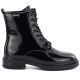 2. Damen-Ankle-Boots aus Lackleder, schwarz, Big Star UU274613