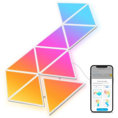 2. Govee H6067 Glide Tri-angle; LED-Panels; RGBIC
