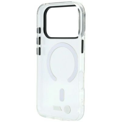 7. BMW M IML MagSafe Hülle mit glänzendem Metalllogo und Zierleisten für iPhone 18 Pro Max / 17 Pro Max – Transparent