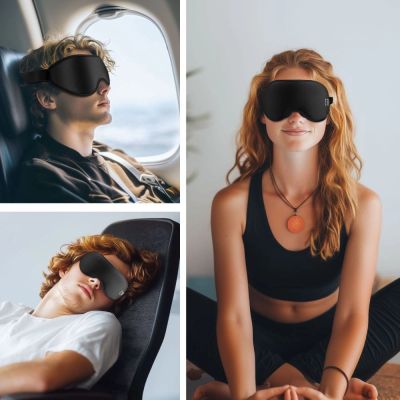 8. Tech-Protect Eyeshade Schlafmaske – Schwarz