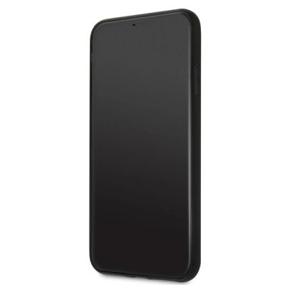 6. Guess Marmor-Hülle für iPhone 11 Pro Max – Schwarz