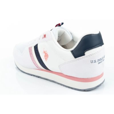 26. US Polo ASSN Schuhe W NOBIK003A-WHI