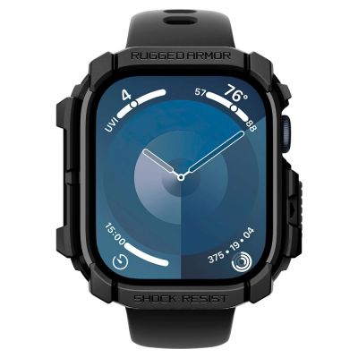 4. Spigen Rugged Armor Hülle für Apple Watch 10 (42 mm) – Schwarz