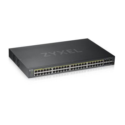 Zyxel GS1920-48HP Switch 50p PoE (PoE+: 48); 375W Managed Gigabit