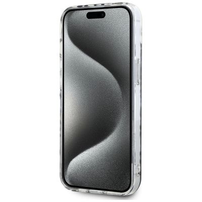 5. Karl Lagerfeld IML Fullover Logo Hülle für iPhone 15 / 14 / 13 – Gold