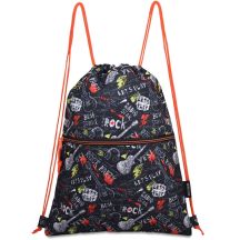 PREMIUM SCHULBEUTEL/RUCKSACK MIT AUFDRUCK SEMI LINE