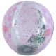 4. Aufblasbarer Strandball 50 cm, rosa Glitzer 53197