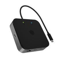 ICY BOX IB-DK408-C41 Kabelgebundenes USB4 Anthrazit