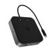 ICY BOX IB-DK408-C41 Kabelgebundenes USB4 Anthrazit