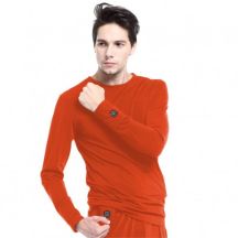 Glovii GJ1RS Shirt/Top, Sweatshirt, Rundhalsausschnitt, Langarm, Elastan, Polyester