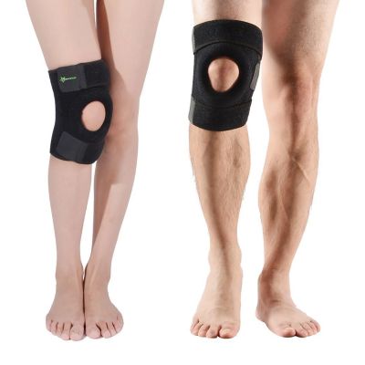 7. Rockbros LF1106M Sportprotektor für Patella und Kniegelenk Größe M - Schwarz