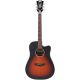 D'Angelico Premier Bowery LS Vintage Sunburst - elektroakustische Gitarre