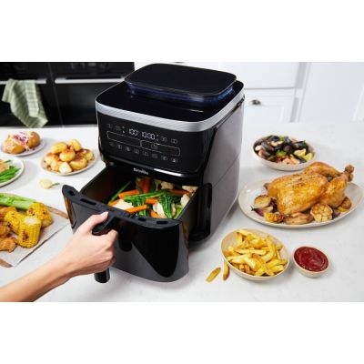 6. Breville VDF133X Heißluftfritteuse Dampf-Heißluftfritteuse