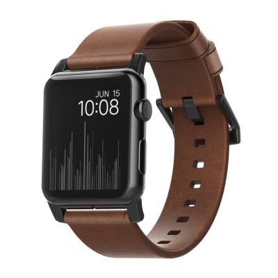 21. Nomad NM1A4RBM00 Smart-Armband aus braunem Leder