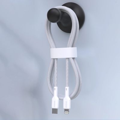 3. Dudao L9X 30W USB-C - Lightning Kabel 1m - Weiß