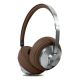 2. Muse M-298 SBR Kopfhörer/Headset, kabelgebunden & kabellos, Kopfbügel, Bluetooth-Anrufe/Musik, Braun, Silber